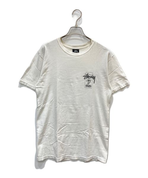 stussy（ステューシー）stussy (ステューシー) Tシャツ ホワイト サイズ:Sの古着・服飾アイテム