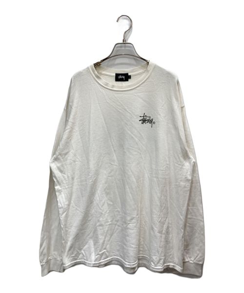 stussy（ステューシー）stussy (ステューシー) Tシャツ ホワイト サイズ:Sの古着・服飾アイテム