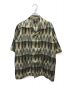 Needles（ニードルズ）の古着「CABANA SHIRT DOUBLE WEAVE JQ」｜ゴールド