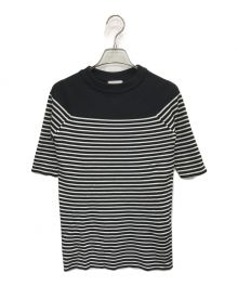 THE RERACS（ザ リラクス）の古着「RERACS SHORT SLEEVE PULLOVER RIB KNIT」｜ブラック