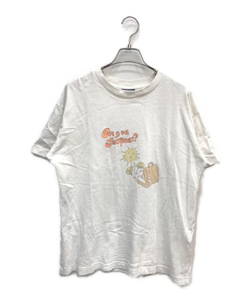 jacquemus（ジャックムス）JACQUEMUS (ジャックムス) プリントTシャツ ホワイト サイズ:XSの古着・服飾アイテム