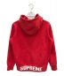 SUPREME (シュプリーム) Rib Logo Zip Up Sweat レッド サイズ:S：15000円