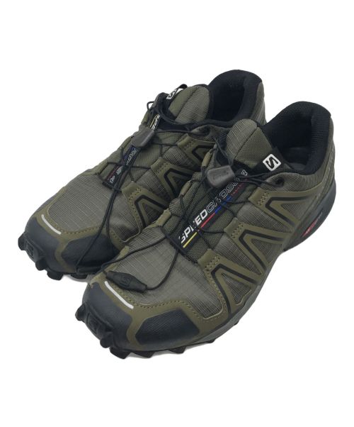 SALOMON（サロモン）SALOMON (サロモン) Speedcross 4 オリーブ サイズ:UK7/EUR402/3/US7.5/25.5cmの古着・服飾アイテム