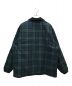 FTC (エフティーシー) REVERSIBLE PLAID PUFFY JACKET グリーン サイズ:XL：12000円