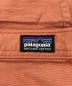 中古・古着 Patagonia (パタゴニア) スタンドアップ・クロップド・オーバーオール オレンジ サイズ:M：7000円