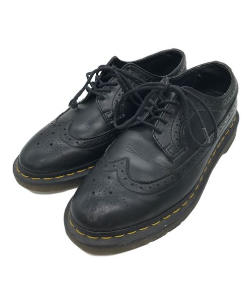 Dr.Martens（ドクターマーチン）Dr.Martens (ドクターマーチン) ブローグシューズ ブラック サイズ:UK6の古着・服飾アイテム