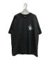 stussy（ステューシー）の古着「クラウンプリントTシャツ」｜ブラック