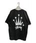 stussy (ステューシー) クラウンプリントTシャツ ブラック サイズ:L：5000円