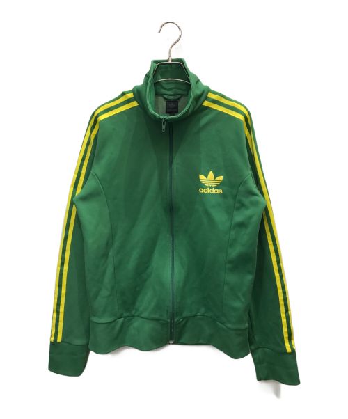 adidas（アディダス）adidas (アディダス) トラックジャケット グリーン サイズ:oの古着・服飾アイテム