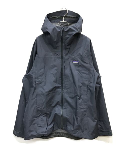 Patagonia（パタゴニア）Patagonia (パタゴニア) oulder FORK Rain Jacket ネイビー サイズ:Lの古着・服飾アイテム