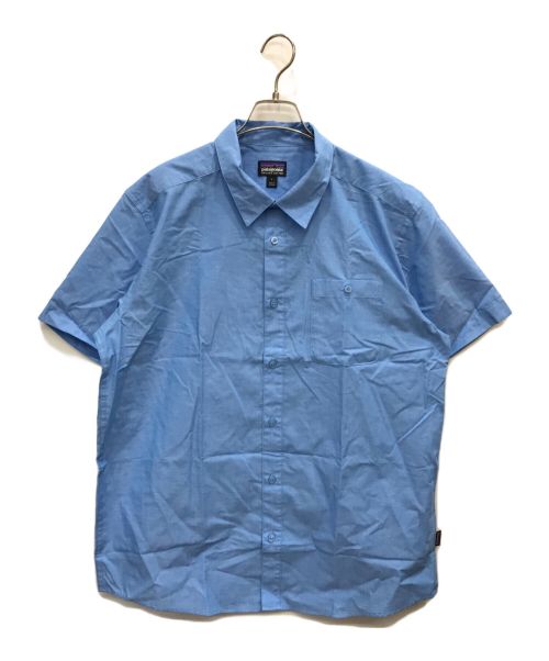 Patagonia（パタゴニア）Patagonia (パタゴニア) ゴー トゥ シャツ ブルー サイズ:Lの古着・服飾アイテム