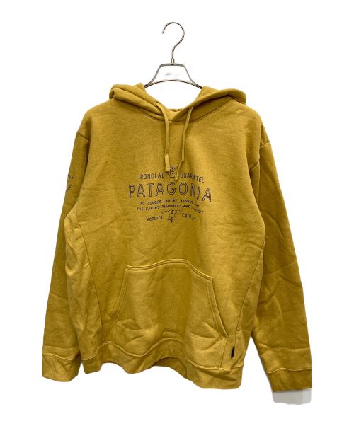 Patagonia（パタゴニア）Patagonia (パタゴニア) FORGE MARK UPRISAL HOODY イエロー サイズ:XLの古着・服飾アイテム