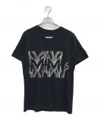 MM6 Maison Margielaエムエムシックス メゾンマルジェラ）の古着「Tシャツ」｜ブラック