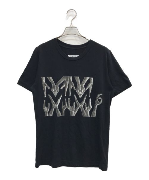 MM6 Maison Margiela（エムエムシックス メゾンマルジェラ）MM6 Maison Margiela (エムエムシックス メゾンマルジェラ) Tシャツ ブラック サイズ:Sの古着・服飾アイテム