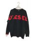 DIESEL（ディーゼル）の古着「ニット」｜ブラック