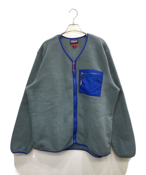 Patagonia（パタゴニア）Patagonia (パタゴニア) シンチラカーディガン ブルー サイズ:XLの古着・服飾アイテム