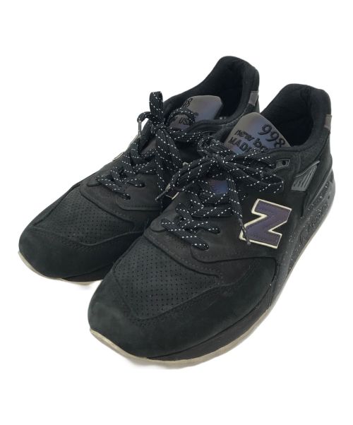 NEW BALANCE（ニューバランス）NEW BALANCE (ニューバランス) ローカットスニーカー ブラック サイズ:27.5cmの古着・服飾アイテム