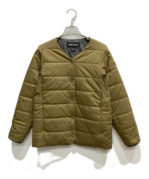 MARMOT（マーモット）MARMOT (マーモット) Glacier lily No Collar Jacket ベージュ サイズ:Sの古着・服飾アイテム