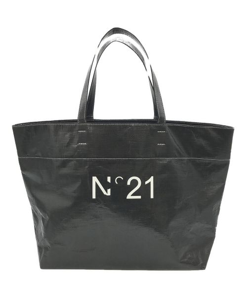 N°21（ヌメロヴェントゥーノ）N°21 (ヌメロヴェントゥーノ) Logo Print Shopper Tote サイズ:表記なしの古着・服飾アイテム