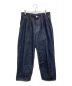 Graphpaper（グラフペーパー）の古着「Selvage Denim Two Tuck Pants」｜インディゴ