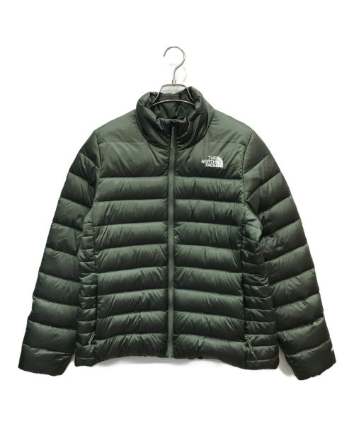 THE NORTH FACE（ザ ノース フェイス）THE NORTH FACE (ザ ノース フェイス) ダウンジャケット グリーン サイズ:Lの古着・服飾アイテム