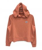 Patagoniaパタゴニア）の古着「ウィメンズ・リジェネラティブ・オーガニック・サーティファイド・コットン・エッセンシャル・フーディ」｜オレンジ