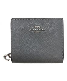 COACH（コーチ）の古着「2つ折り財布」｜スカイブルー