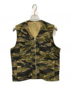 THE REAL McCOY'Sザ・リアルマッコイズ）の古着「TIGER CAMOUFLAGE VEST」｜オリーブ