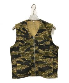 THE REAL McCOY'S（ザ・リアルマッコイズ）の古着「TIGER CAMOUFLAGE VEST」｜オリーブ