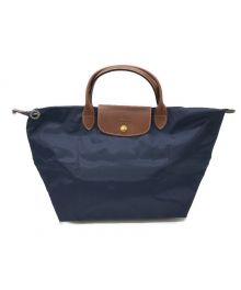 LONGCHAMP（ロンシャン）の古着「ハンドバッグ」｜ネイビー