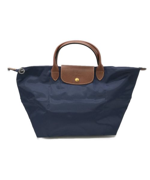 LONGCHAMP（ロンシャン）LONGCHAMP (ロンシャン) ハンドバッグ ネイビー サイズ:表記なしの古着・服飾アイテム