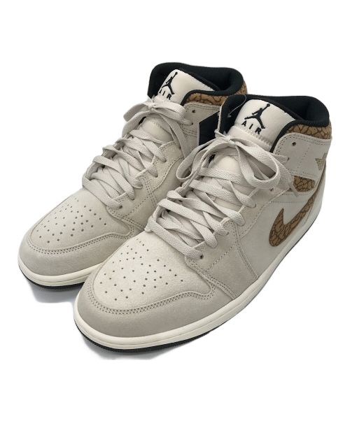 NIKE（ナイキ）NIKE (ナイキ) Air Jordan 1 Mid SE ベージュ サイズ:28.5cmの古着・服飾アイテム