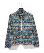 Patagoniaパタゴニア）の古着「Hoody Stash HalfZip Windbreaker Pullover」｜ブルー