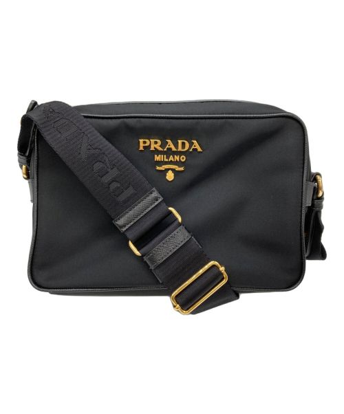 PRADA（プラダ）PRADA (プラダ) ショルダーバッグ ブラック サイズ:表記なしの古着・服飾アイテム