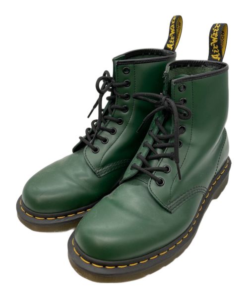 Dr.Martens（ドクターマーチン）Dr.Martens (ドクターマーチン) 8ホールブーツ グリーン サイズ:UK7の古着・服飾アイテム