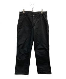 CarHartt（カーハート）の古着「Loose Fit Washed Duck Utility Work Pant」｜ブラック