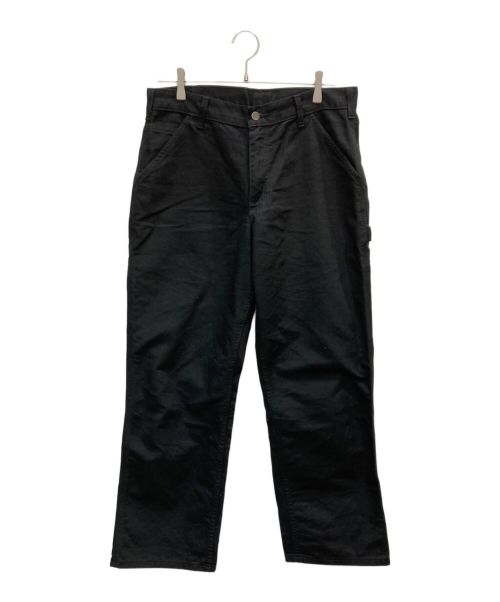 CarHartt（カーハート）CarHartt (カーハート) Loose Fit Washed Duck Utility Work Pant ブラック サイズ:33×30の古着・服飾アイテム