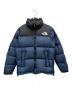 THE NORTH FACE（ザ ノース フェイス）の古着「NUPTSE JACKET」｜ネイビー×ブラック