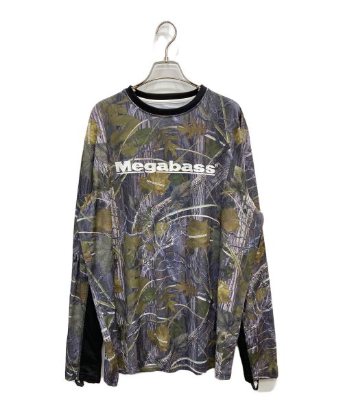 Megabass（メガバス）Megabass (メガバス) ゲームシャツ グレー サイズ:XLの古着・服飾アイテム