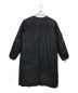 NANGA (ナンガ) NO COLLAR DOWN COAT ブラック サイズ:S：25000円