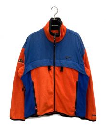 NIKE ACG（ナイキエージーシー）の古着「異素材フリースジャケット」｜スカイブルー×オレンジ