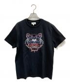 KENZOケンゾー）の古着「タイガー刺繍Tシャツ」｜ブラック