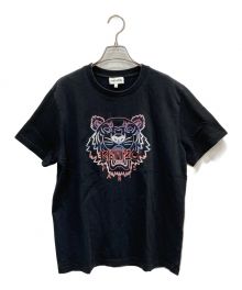 KENZO（ケンゾー）の古着「タイガー刺繍Tシャツ」｜ブラック