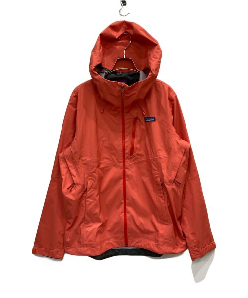 Patagonia（パタゴニア）Patagonia (パタゴニア) ウィメンズ・グラナイト・クレスト・レイン・ジャケット オレンジ サイズ:Lの古着・服飾アイテム