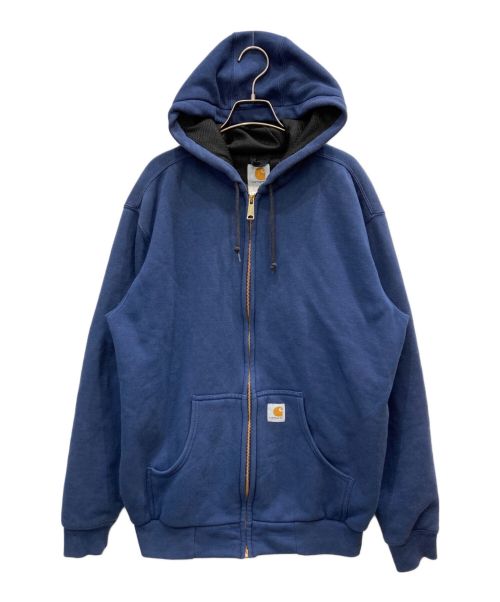 CarHartt（カーハート）CarHartt (カーハート) サーマルライナージップパーカー ネイビー サイズ:Mの古着・服飾アイテム