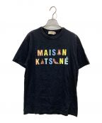 maison kitsuneメゾンキツネ）の古着「Tシャツ」｜ブラック