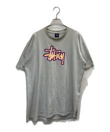 stussy（ステューシー）の古着「プリントTシャツ」｜グレー