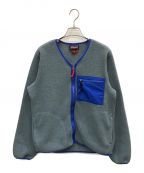 Patagoniaパタゴニア）の古着「Synchilla Cardigan」｜グレー