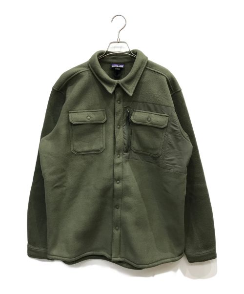 Patagonia（パタゴニア）Patagonia (パタゴニア) Synchilla Shirt Jacket グリーン サイズ:Lの古着・服飾アイテム