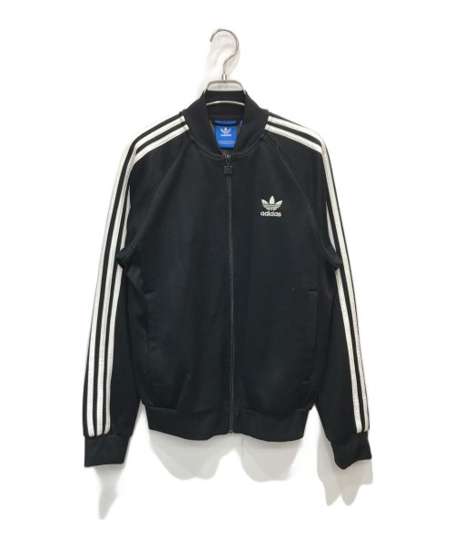 adidas（アディダス）adidas (アディダス) トラックジャケット ブラック サイズ:Mの古着・服飾アイテム